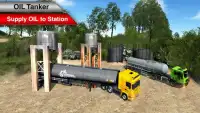 Oil Tanker Fuel Transporter Truck Sim : hill Climb Screen Shot 7