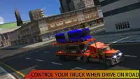Mega Bus Transporter Truck Sim 2017 Screen Shot 4