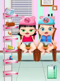 New Twins Baby Born & Care Screen Shot 3