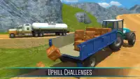 Tractor Truck Driving Sim: Hill Cargo Transport Screen Shot 4