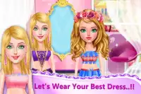 Princess Dressup Pool Party Screen Shot 1