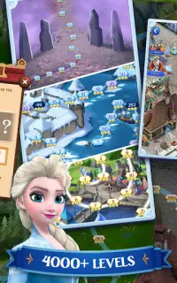 Disney Frozen Free Fall Games Screen Shot 2