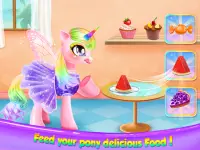Princess Pony Beauty Makeover: Unicorn Salon Screen Shot 2