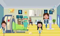 私の市の病院ふりをする：町の医者の物語のゲーム Screen Shot 1