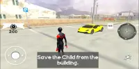 Spider Robe Hero : Vice Vegas Rescue Game Screen Shot 2