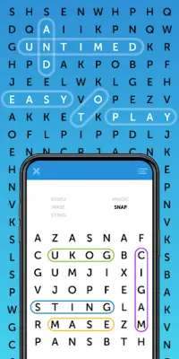 Simple Word Search Puzzles Screen Shot 2