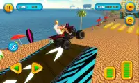 Summer Beach Pogo Quad Stunts Screen Shot 2