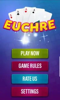 Euchre Card Game Screen Shot 0