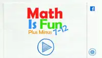 Math Is Fun Game 2 Screen Shot 1