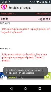 LoveX.1 - Juego para parejas Screen Shot 1