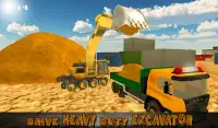 Heavy Excavator Truck Sim 3D Screen Shot 9