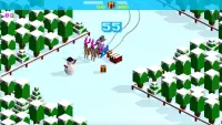 Snowy Slide: Endless Runner Screen Shot 6