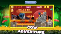 Cow Adventure Runner 🐮🐮🐮 Screen Shot 1