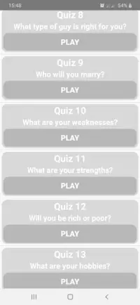 What Is Your True Talent? Personality Test Screen Shot 5