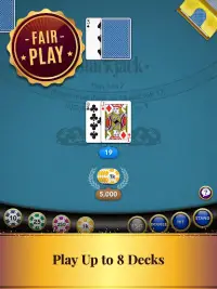 Blackjack Card Game Screen Shot 15
