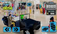 Shopping Mall Taxi: Drive Thru Supermarket 3D Game Screen Shot 0