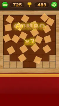 Wood Block Puzzle Screen Shot 2