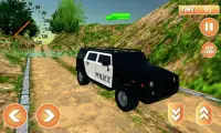Offroad Polizei jeep Simulator Screen Shot 2