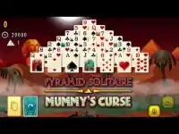 Pyramid Solitaire Mummy's Curse Screen Shot 0