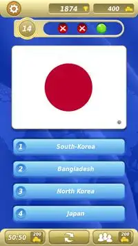 World Flags Quiz Name the Flag Screen Shot 2