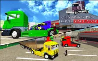 City Truck Pro Drive Simulator Screen Shot 3
