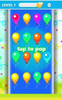 Cute Balloon Pop Game Screen Shot 6