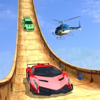 Larong Car Stunt Racing 3d Screen Shot 0