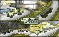 Tentara Truck Sim NATO Pasokan Screen Shot 11