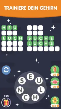 Wortsuche Spiel auf Deutsch Screen Shot 4