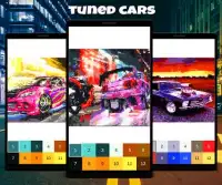 Color by Number: Fast Car Pixel Art Screen Shot 1