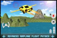 Flying Car 3D: Extreme Pilot Screen Shot 2