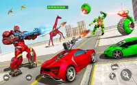 Spider Crane Robot Car Game – Giraffe Robot Games Screen Shot 1