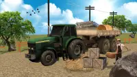 Farm Tractor Driving: Tractor Games, Cargo Tractor Screen Shot 1