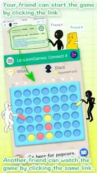 Connect 4 for Whatsapp Screen Shot 2