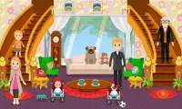 Pretend Play My Millionaire Family Villa Fun Game Screen Shot 4