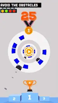 Rolly Car Vortex 2d 2020: jeu de voiture sans fin Screen Shot 0