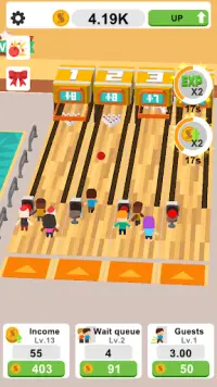 Idle Bowling Screen Shot 1