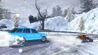 Snow Car Drift & Car Racing Screen Shot 13