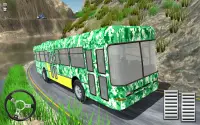 Army Bus Hill Driver Offroad Driving 2020 Screen Shot 0
