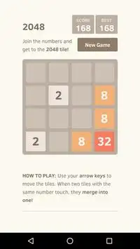 2048 Screen Shot 1