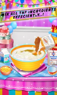 Rainbow Cupcake Maker: DIY Cooking Games 2019 Screen Shot 2