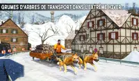 Neige Chien Traîneau Transport: Dog Simulator Game Screen Shot 5