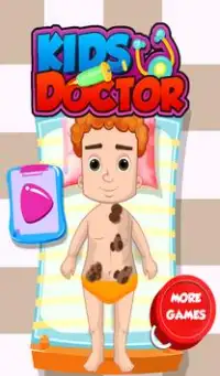 Kids doctor girls games Screen Shot 0