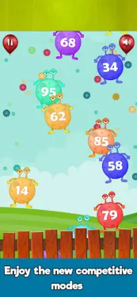 Balloon Pop Kids Learning Game Screen Shot 1