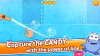 Draw Line Puzzle: The Candy Island Drawing Quest Screen Shot 0