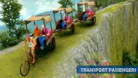 Offroad Long Cycle Rickshaw Driving Simulator 2018 Screen Shot 9