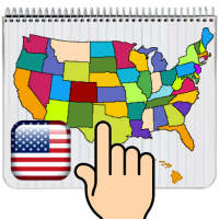 USA MAP 50 States Puzzle Game