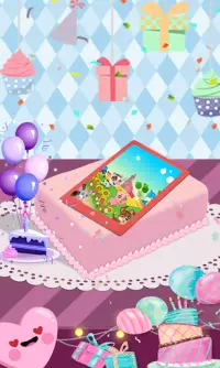 Princess Tab Cake Cooking: Kids Fun Game Screen Shot 2