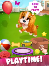 Talking Dog: Cute Puppy Playtime Games Screen Shot 4