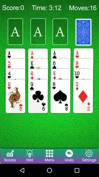 Solitaire Freecell Screen Shot 0